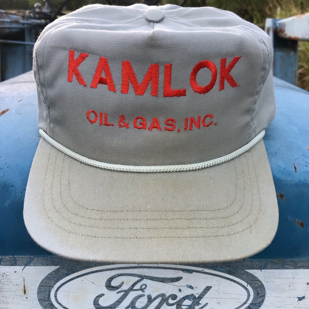 Vintage Oil Field Strap Back